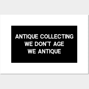 antique collector Posters and Art